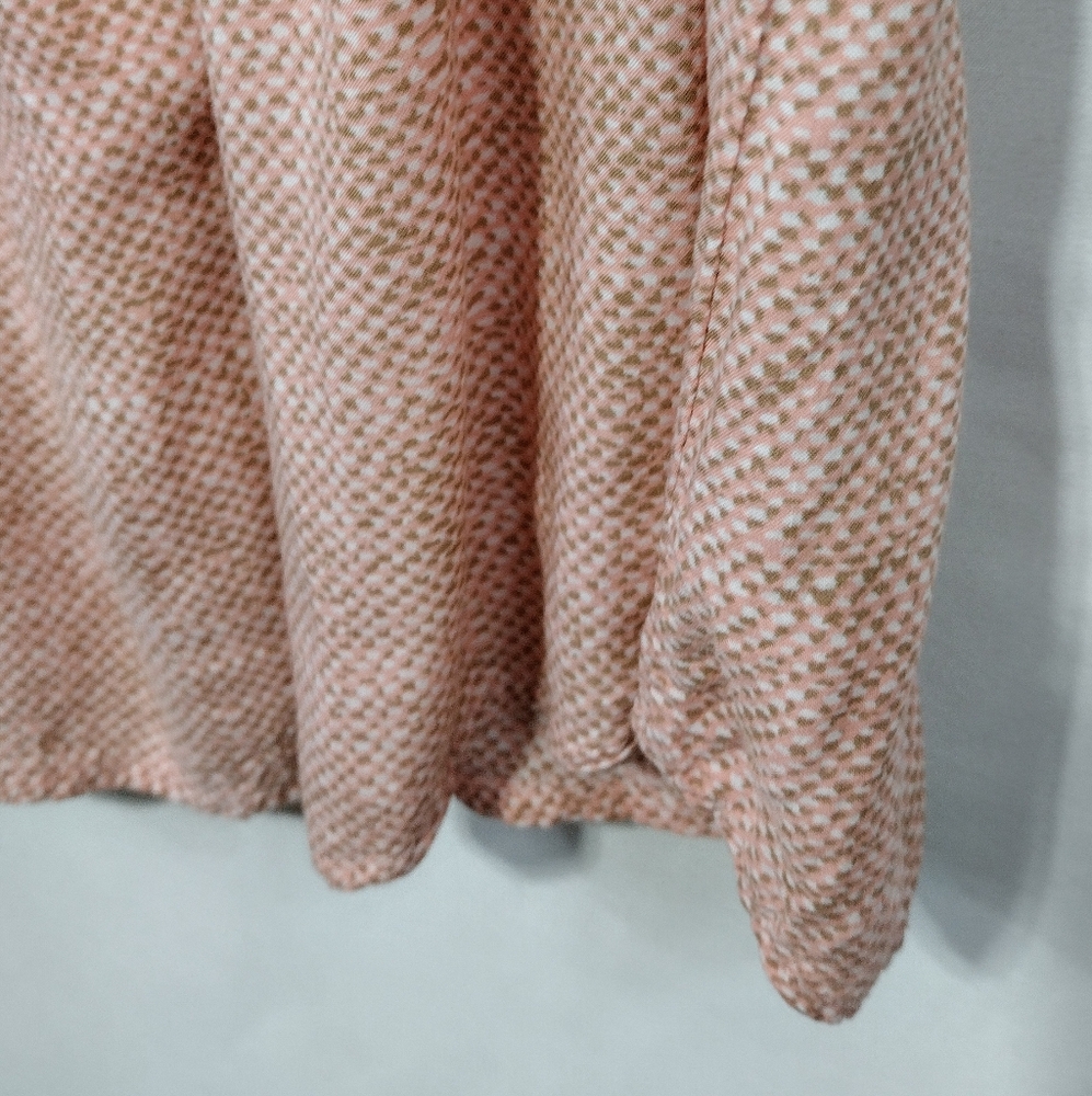 Saint Tropez West Babydoll Top Women's XL Pink Barbiecore Boho Retro 90s Y2K - Picture 4 of 7